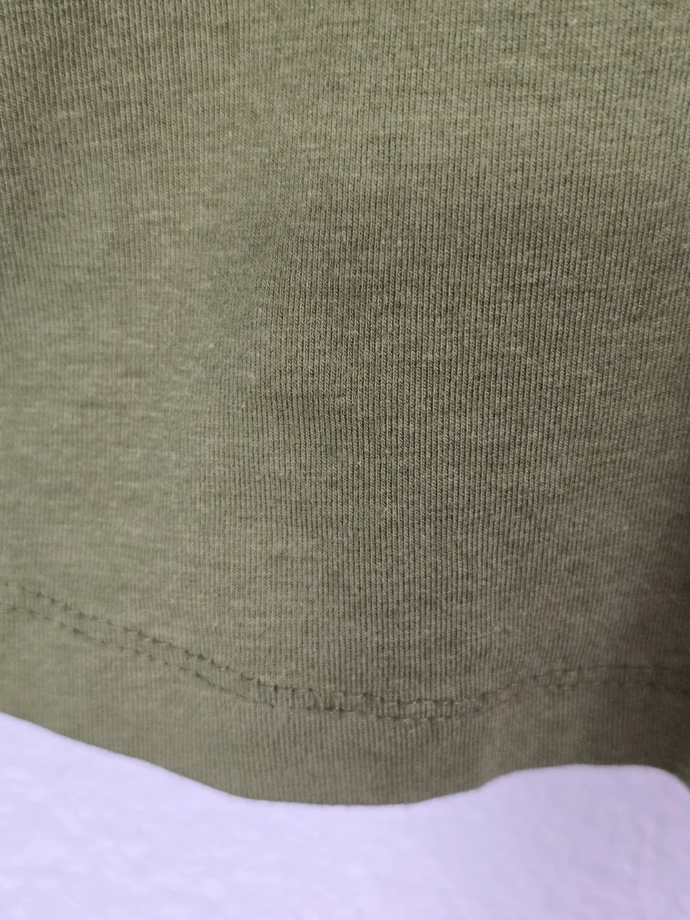 Isaac Mizrahi Olive Green Short Sleeve Peplum Scoop Neck Top